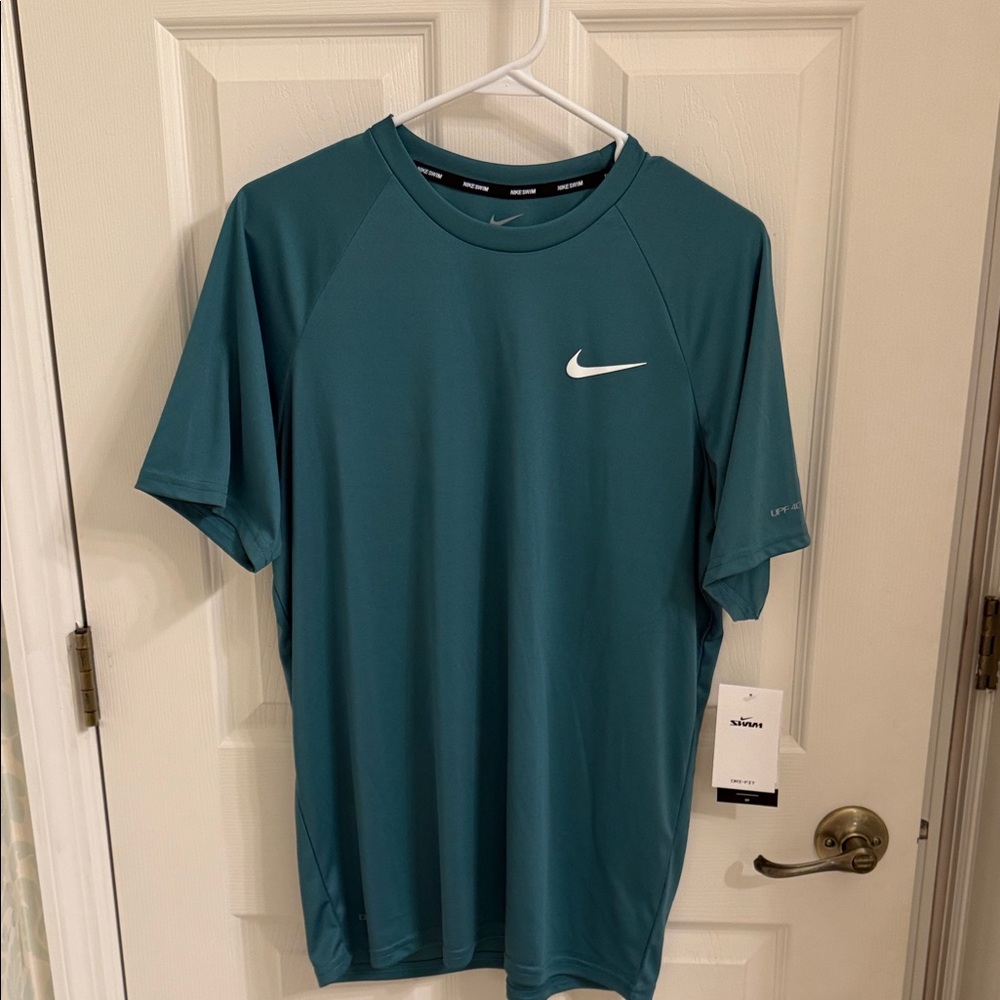 Nike Men's Teal Short Sleeve Tee Dri-Fit NWT